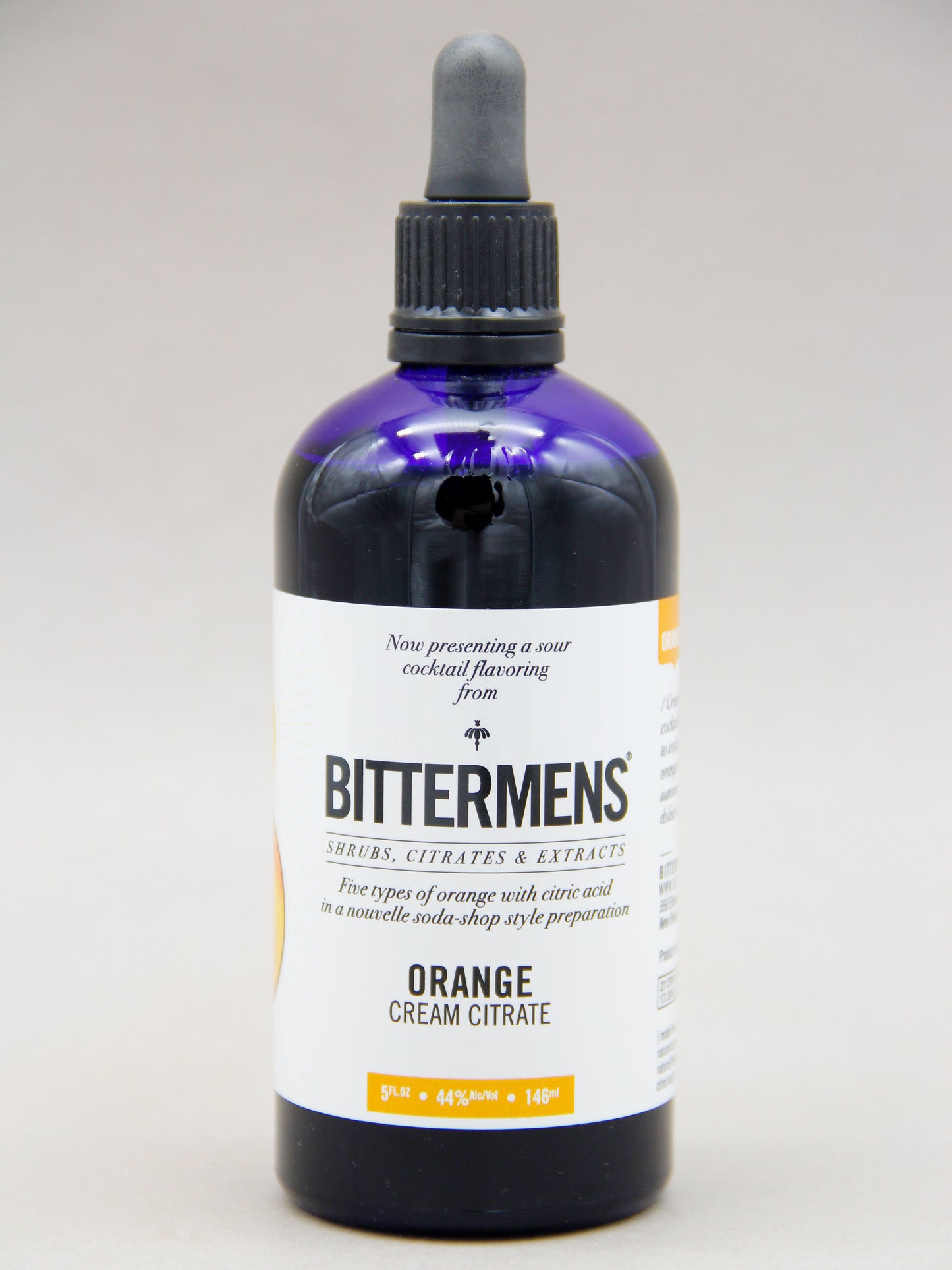 Bittermens Orange Cream Citrate (44%, 5oz)