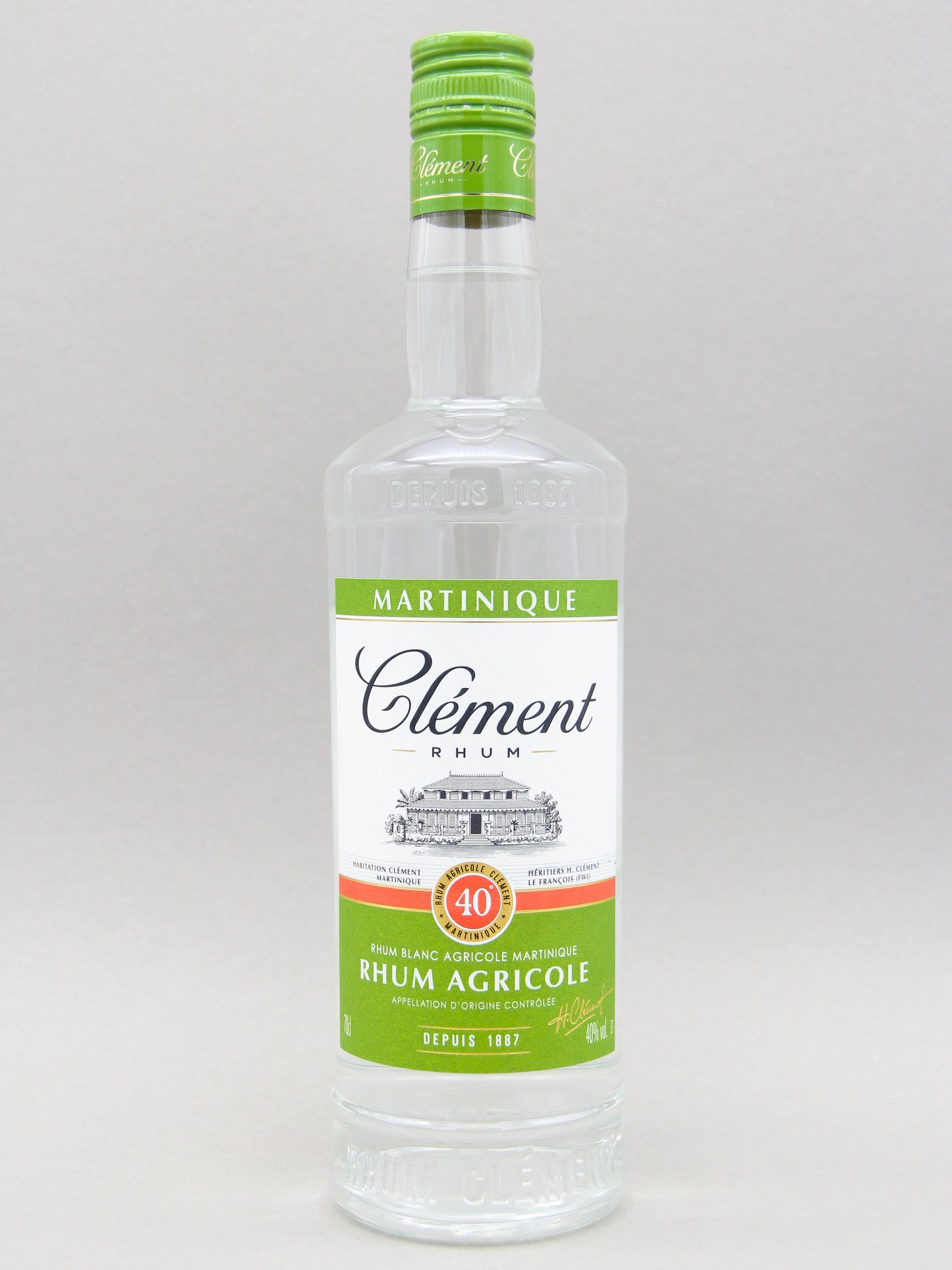 Clement Blanc, Rhum Agricole, Martinique (40%, 70cl)