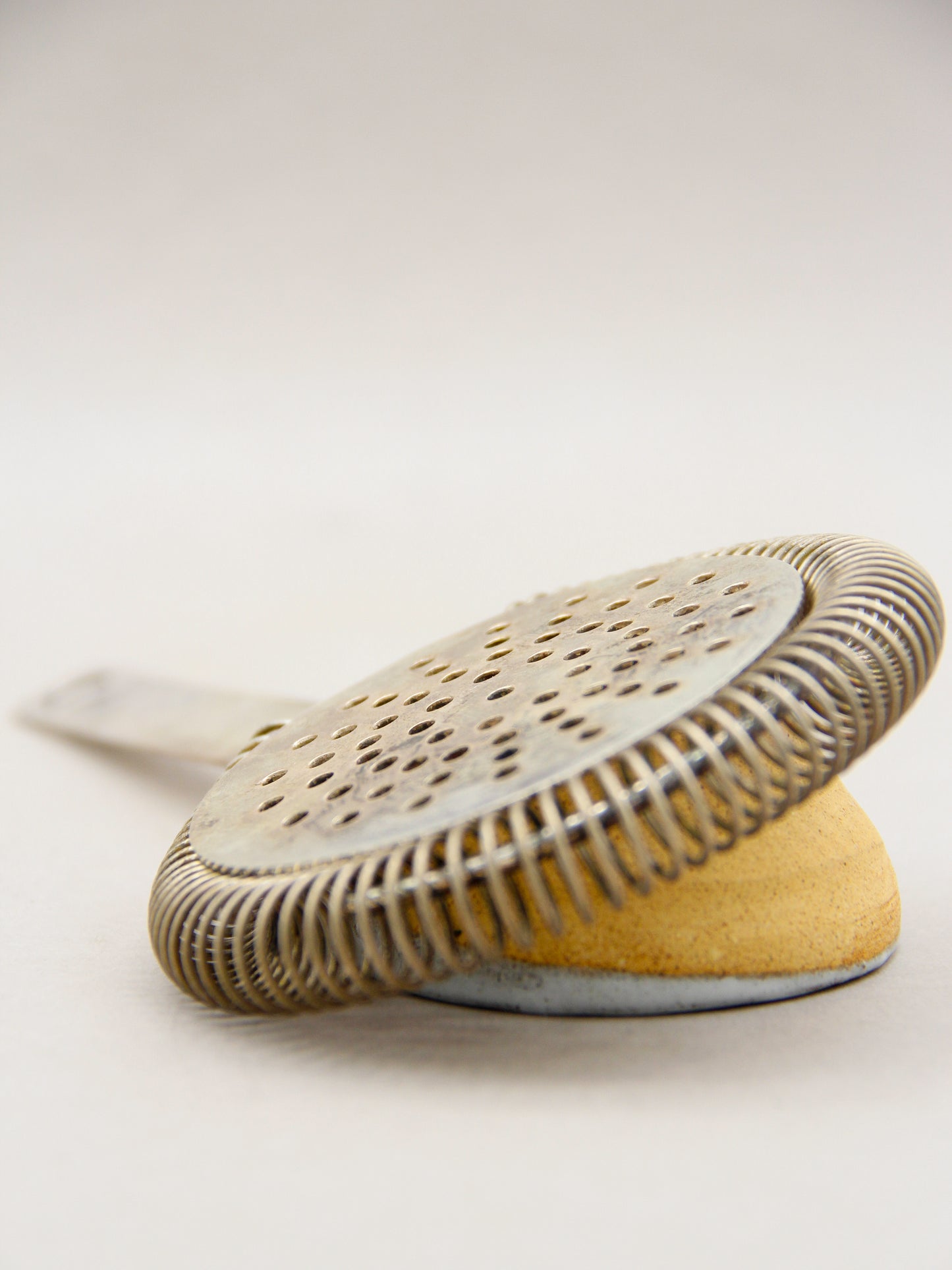 Cocktail Strainer, Silver Plated