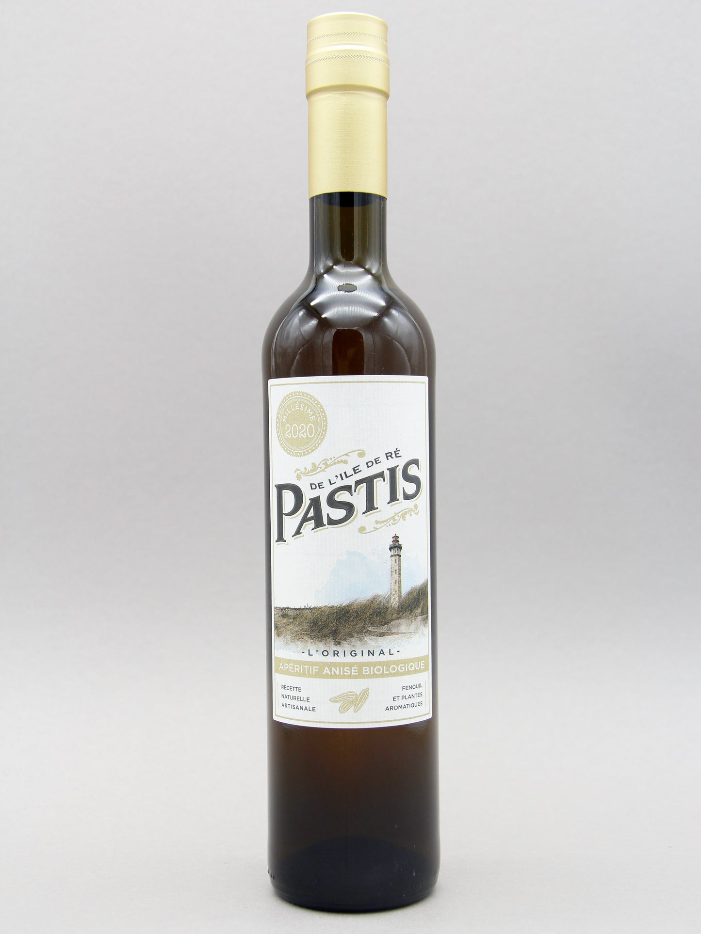 Pastis de L'Ile de Ré, Organic, France (45%, 50cl)