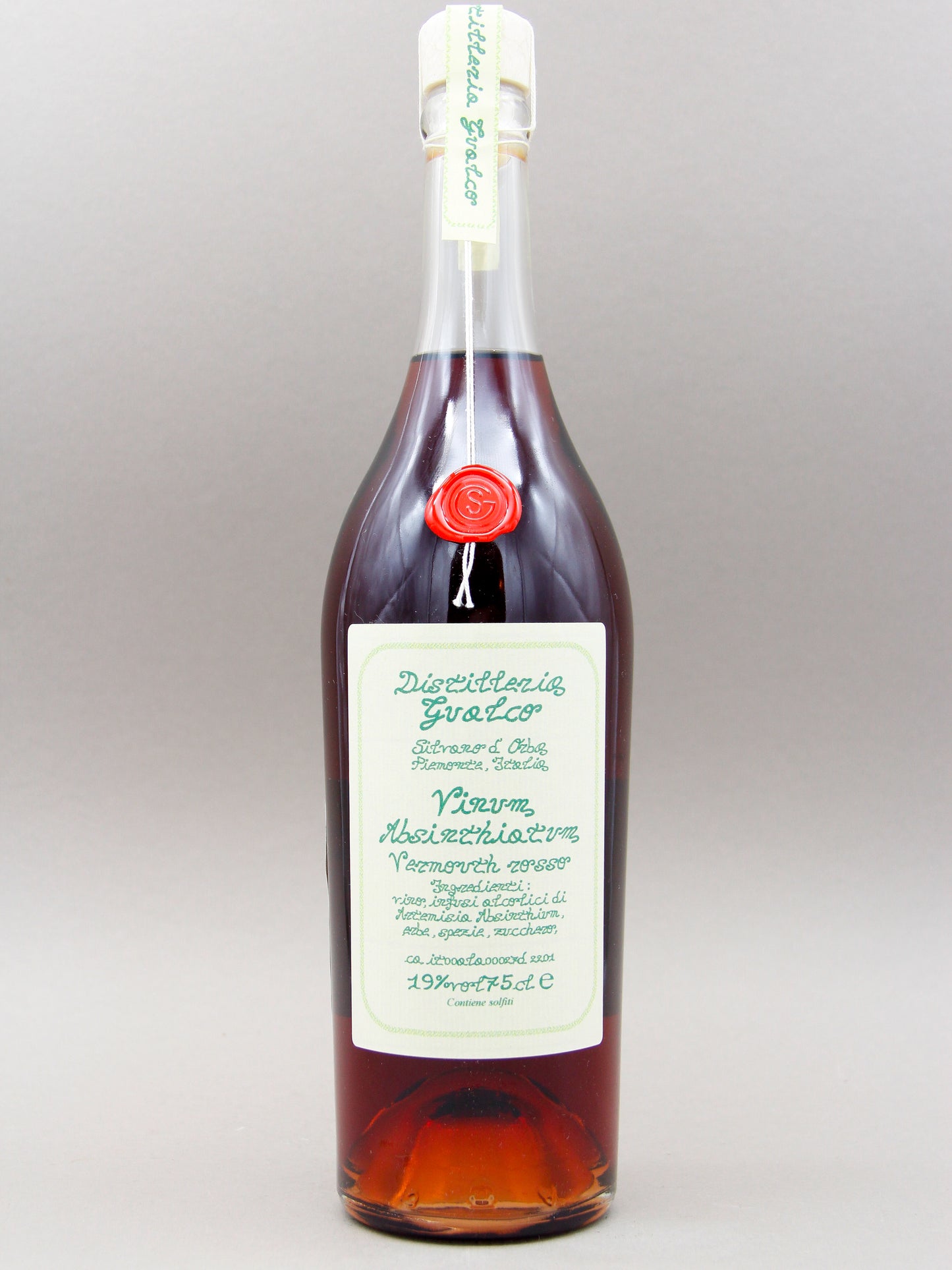 Distilleria Gualco, Vinum Absinthiatum, Vermouth Rosso (19%, 70cl)