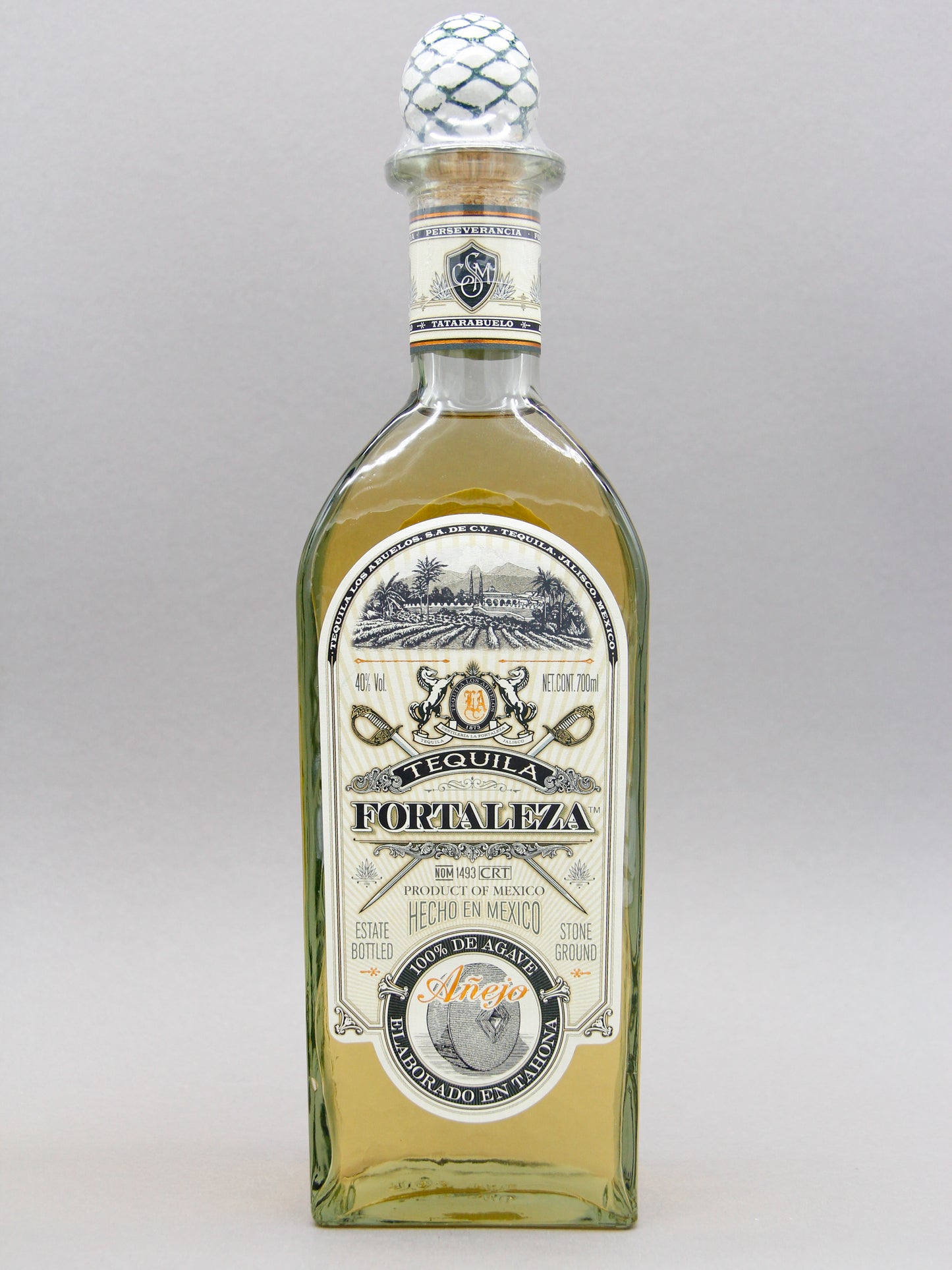 Fortaleza Anejo Tequila, 100% Agave (40%, 70cl)