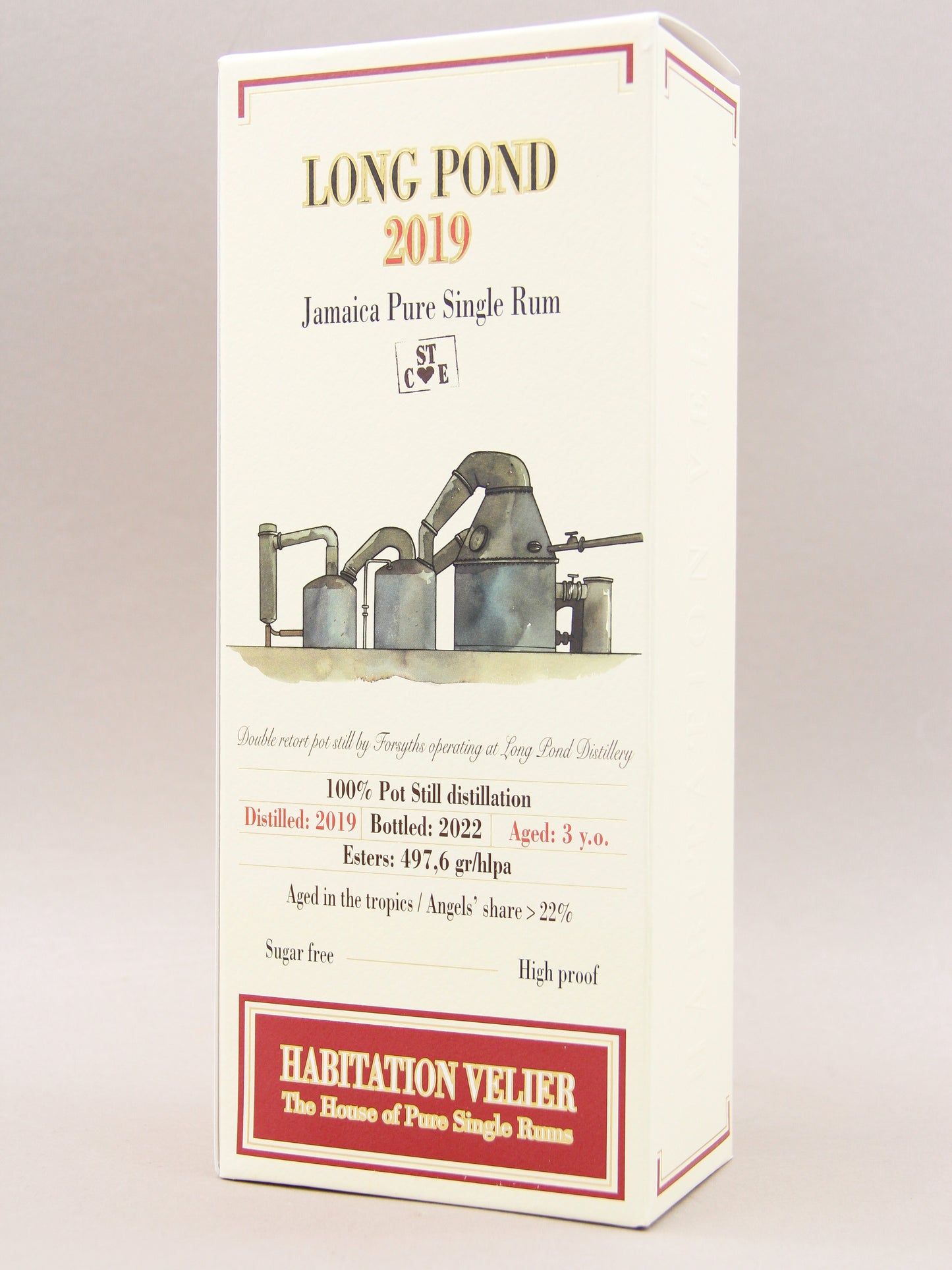 Habitation Velier, Long Pond 2019, ST C♥E, Jamaica Pure Single Rum, Aged 3 years (60%, 70cl)