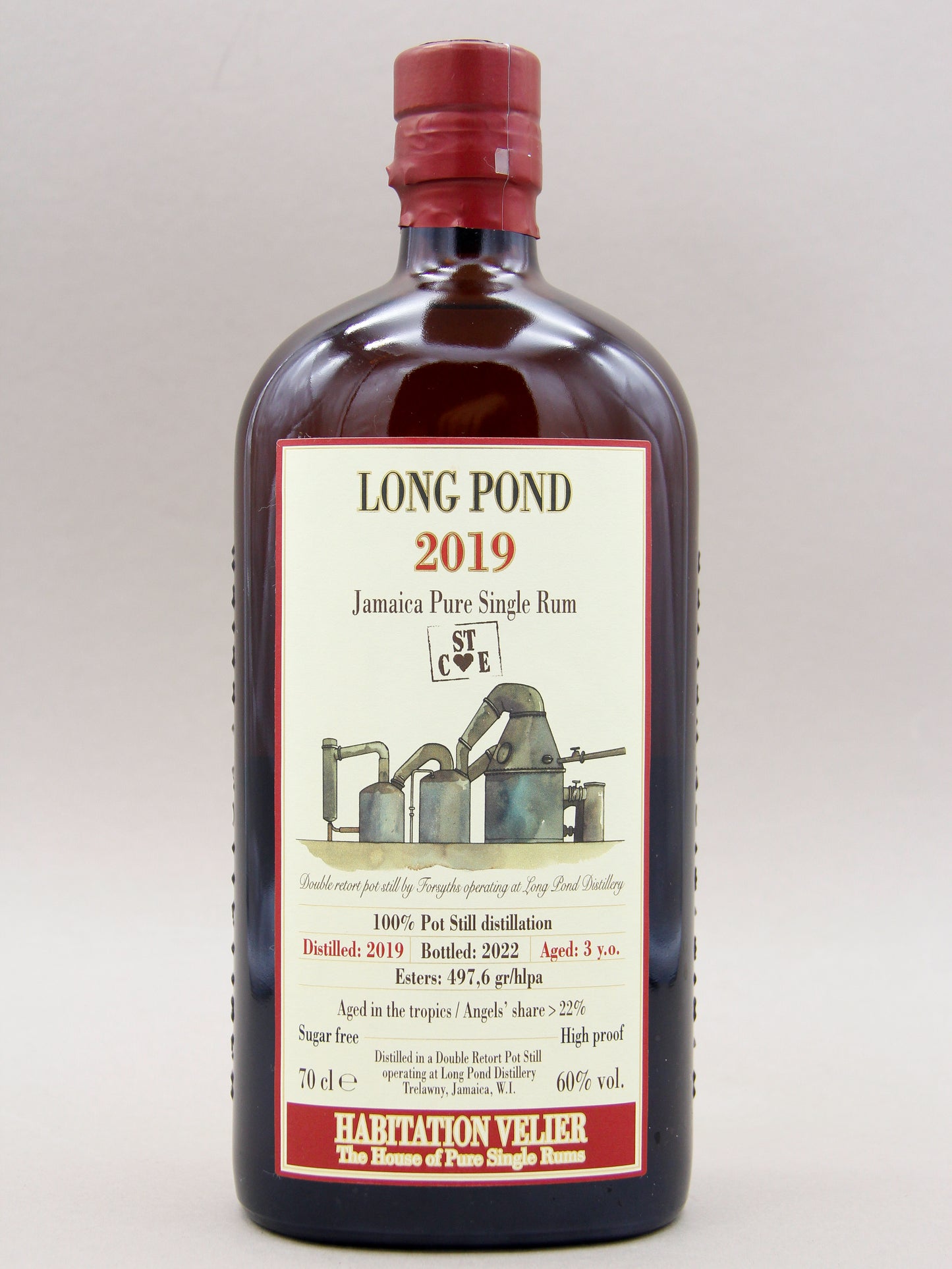 Habitation Velier, Long Pond 2019, ST C♥E, Jamaica Pure Single Rum, Aged 3 years (60%, 70cl)