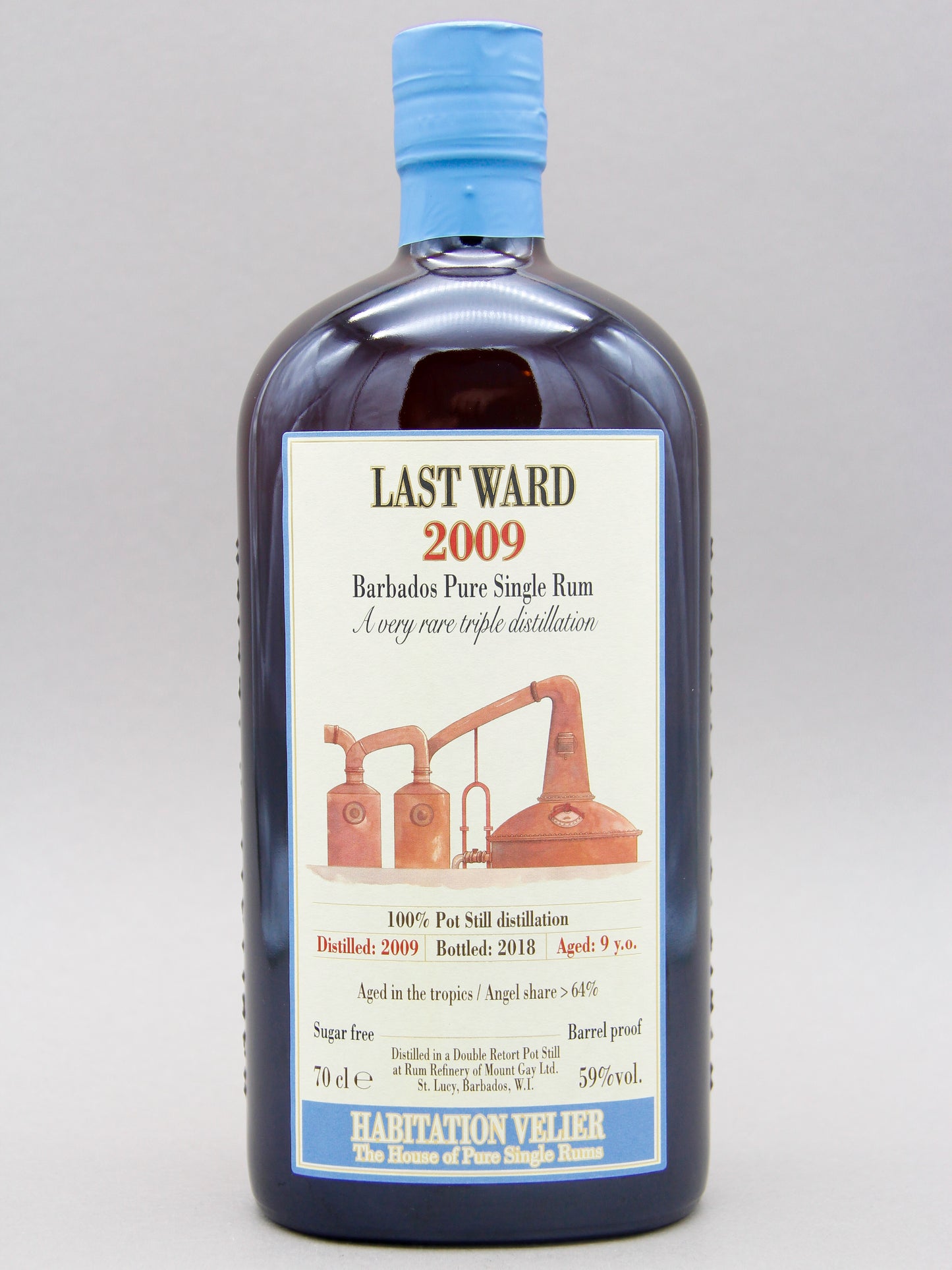 Habitation Velier, Mount Gay, Last Ward, 2009, 9 Years, Barbados Pure Single Rum (59%, 70cl)