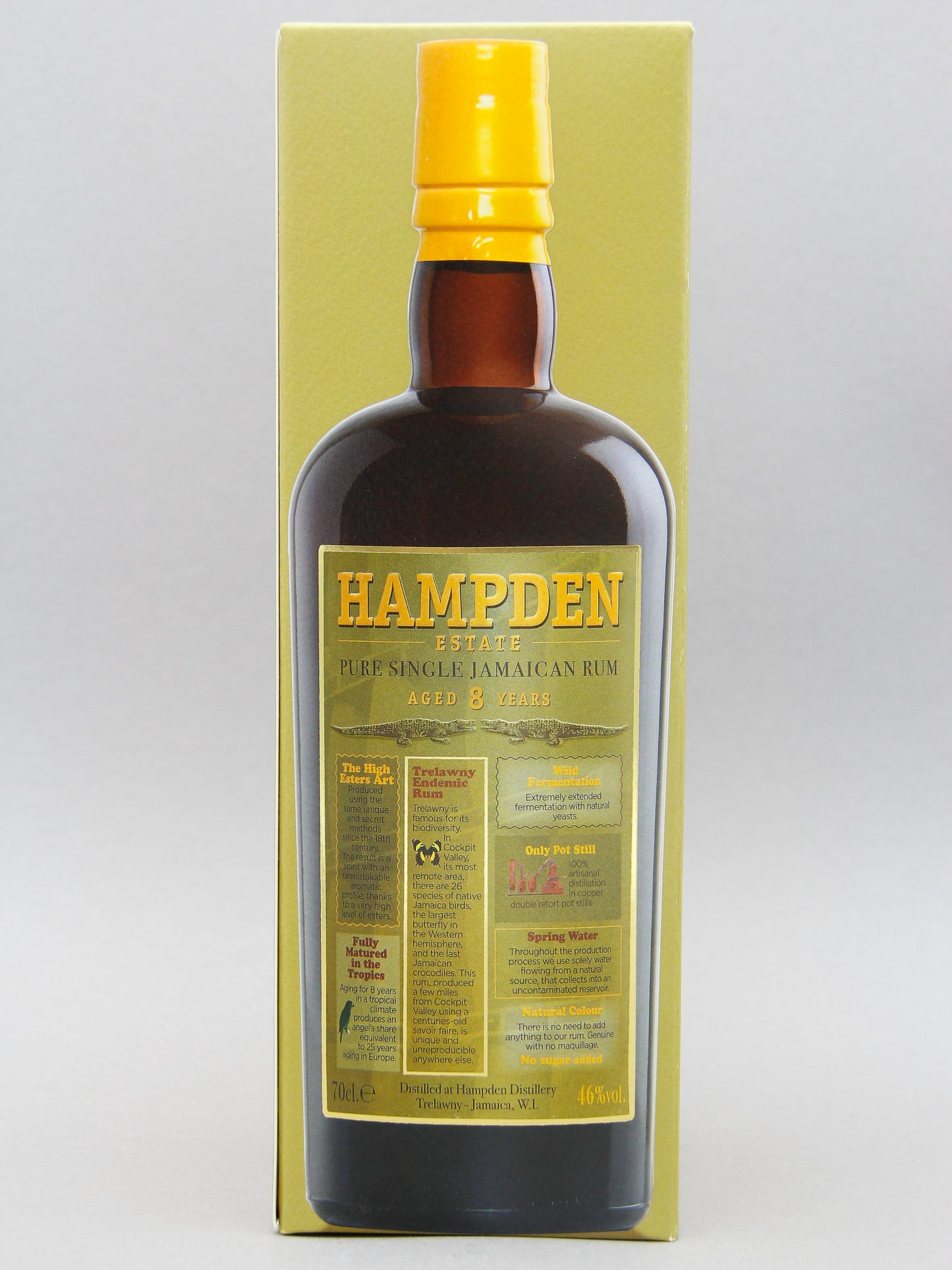 Hampden Estate 8 Years Rum, Jamaica, LMDW (46%, 70cl)