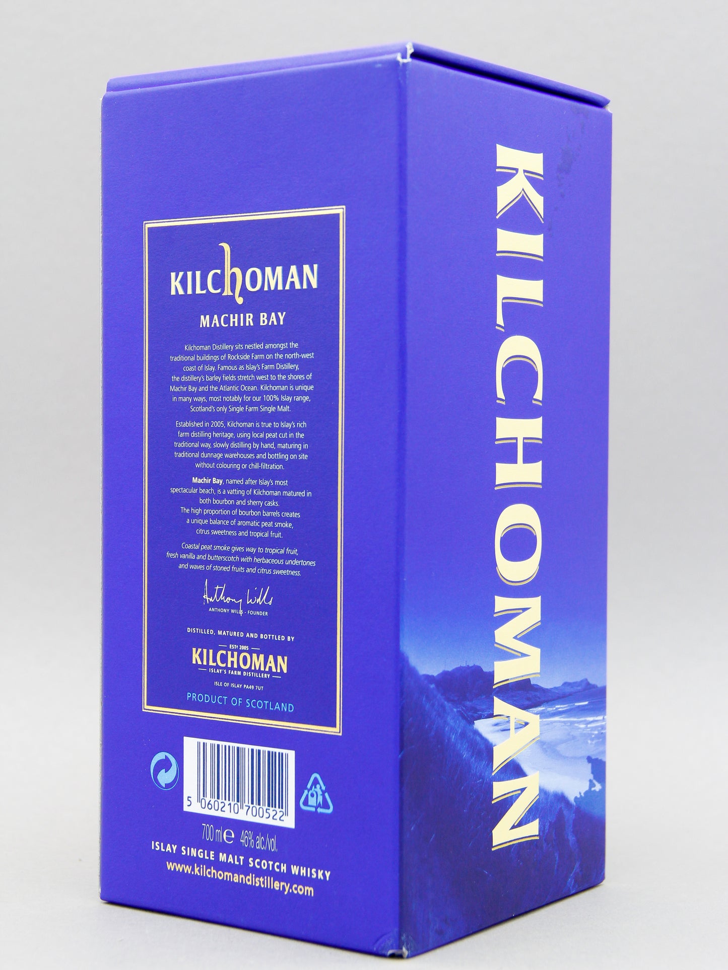 Kilchoman Machir Bay, Islay Single Malt Whisky (46%, 70cl)
