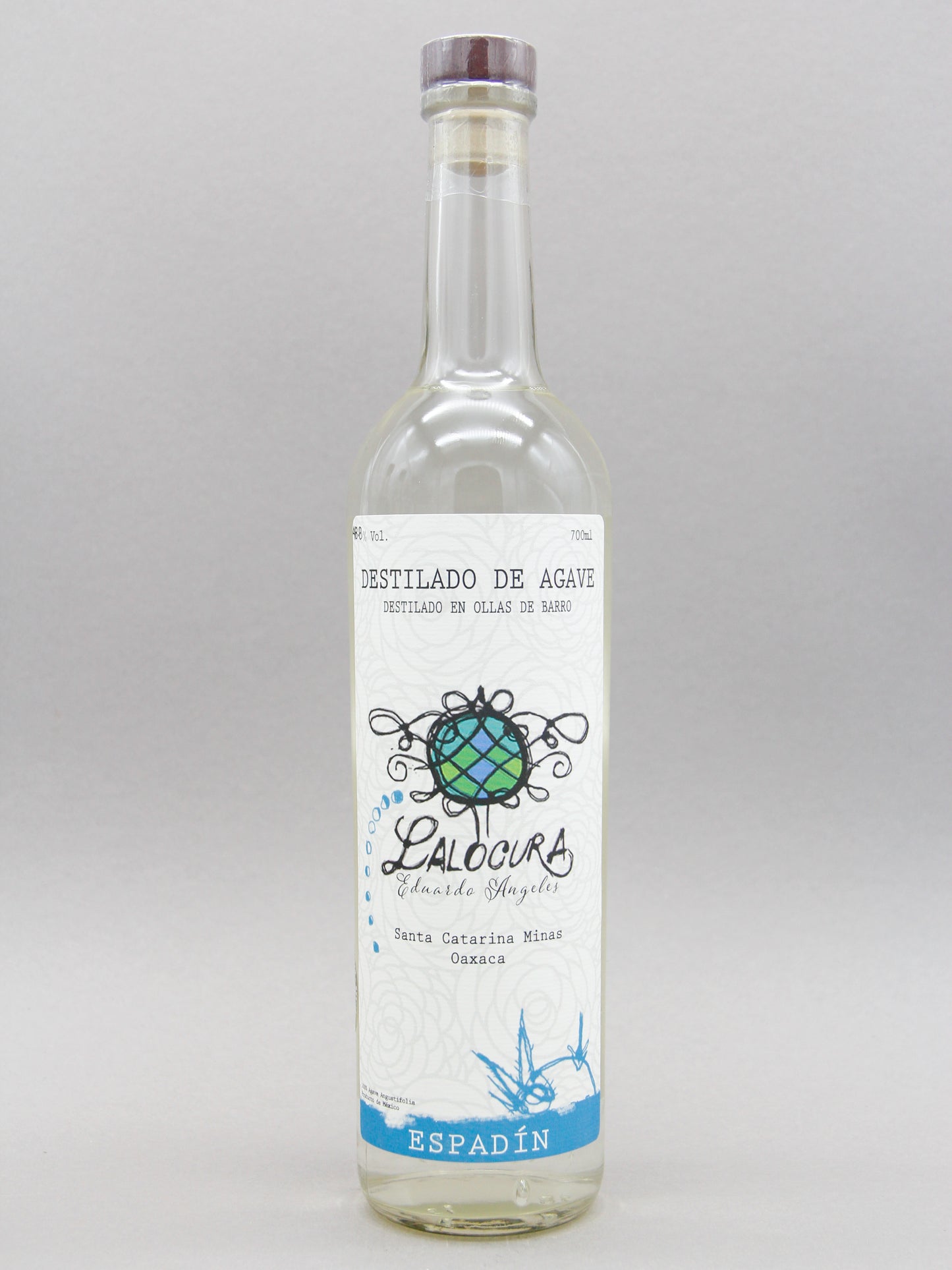 Lalocura Mezcal, Espadin (48.8%, 70cl)