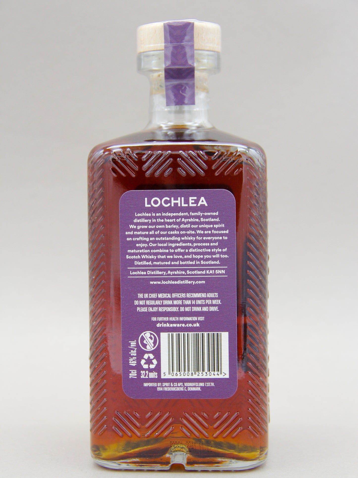 Lochlea, Fallow Edition - First Crop, Oloroso Cask, Lowland Single Malt Scotch Whisky (46%, 70cl)