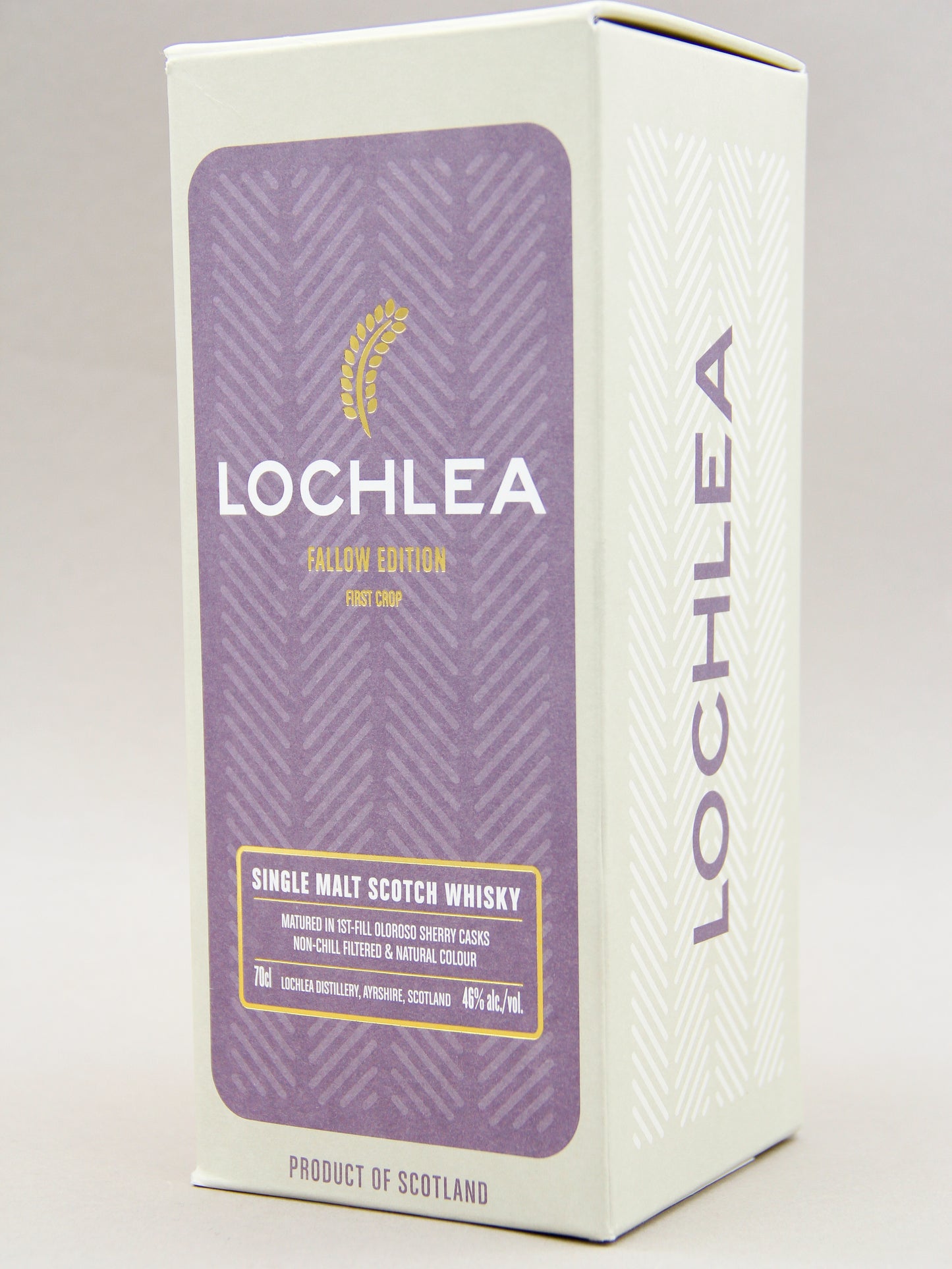 Lochlea, Fallow Edition - First Crop, Oloroso Cask, Lowland Single Malt Scotch Whisky (46%, 70cl)