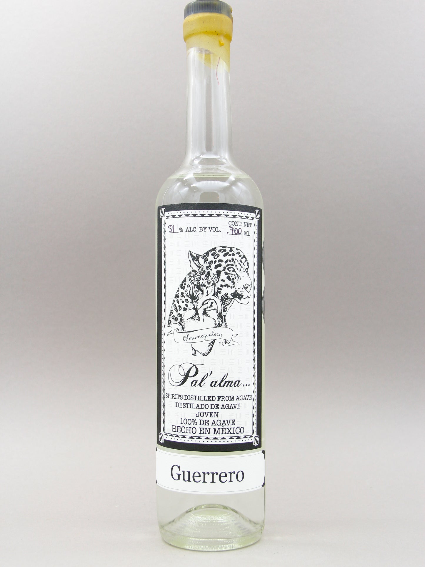 Pal' Alma, Destilado de Agave, 100% Papalote, Cupreata, Guerrero (51%, 70cl)