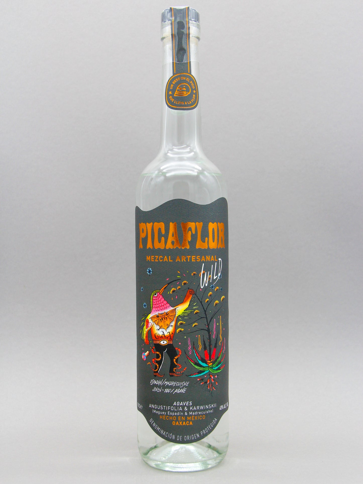 Picaflor, Ensamble, Mezcal Joven, Oaxaca (70cl)