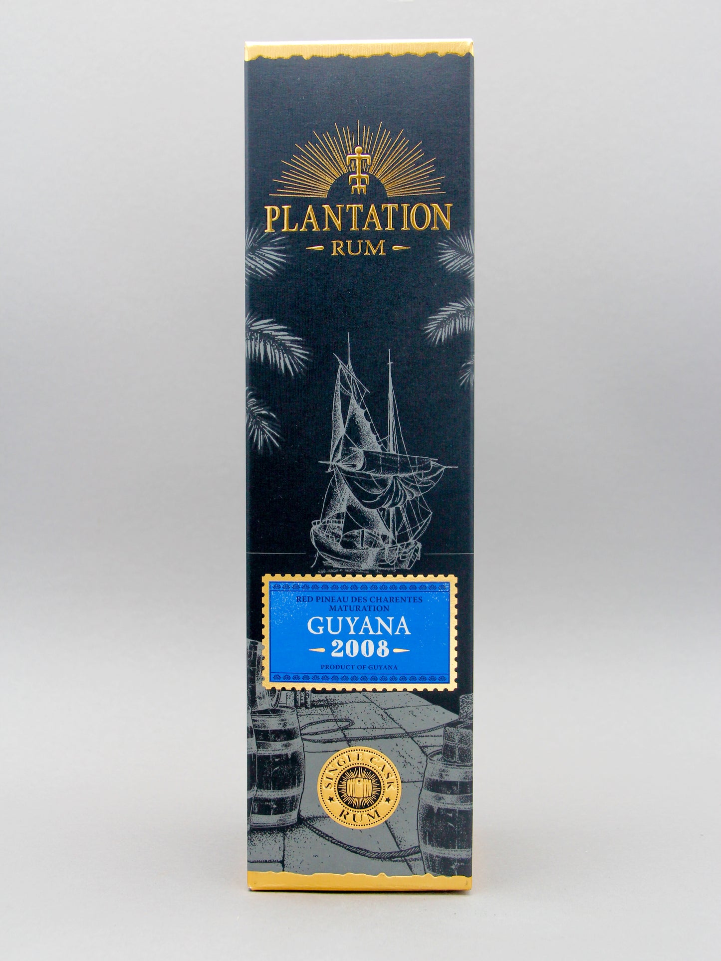 Plantation Rum, Single Cask Guyana 2008, Red Pineau (47,6%, 70cl)