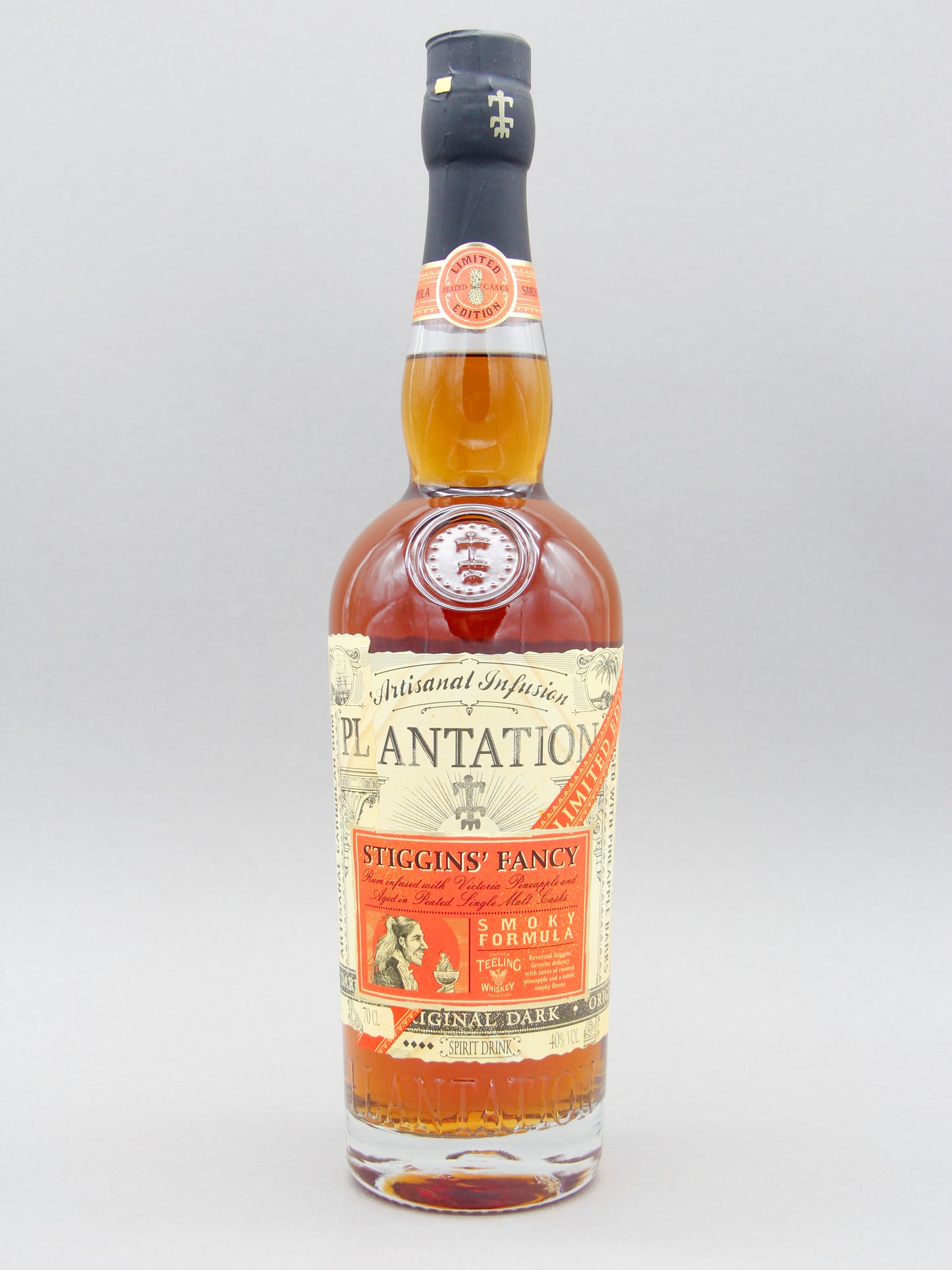 Plantation Stiggins' Fancy Pineapple Spirit Drink, Smoky Formula (40%, 70cl)