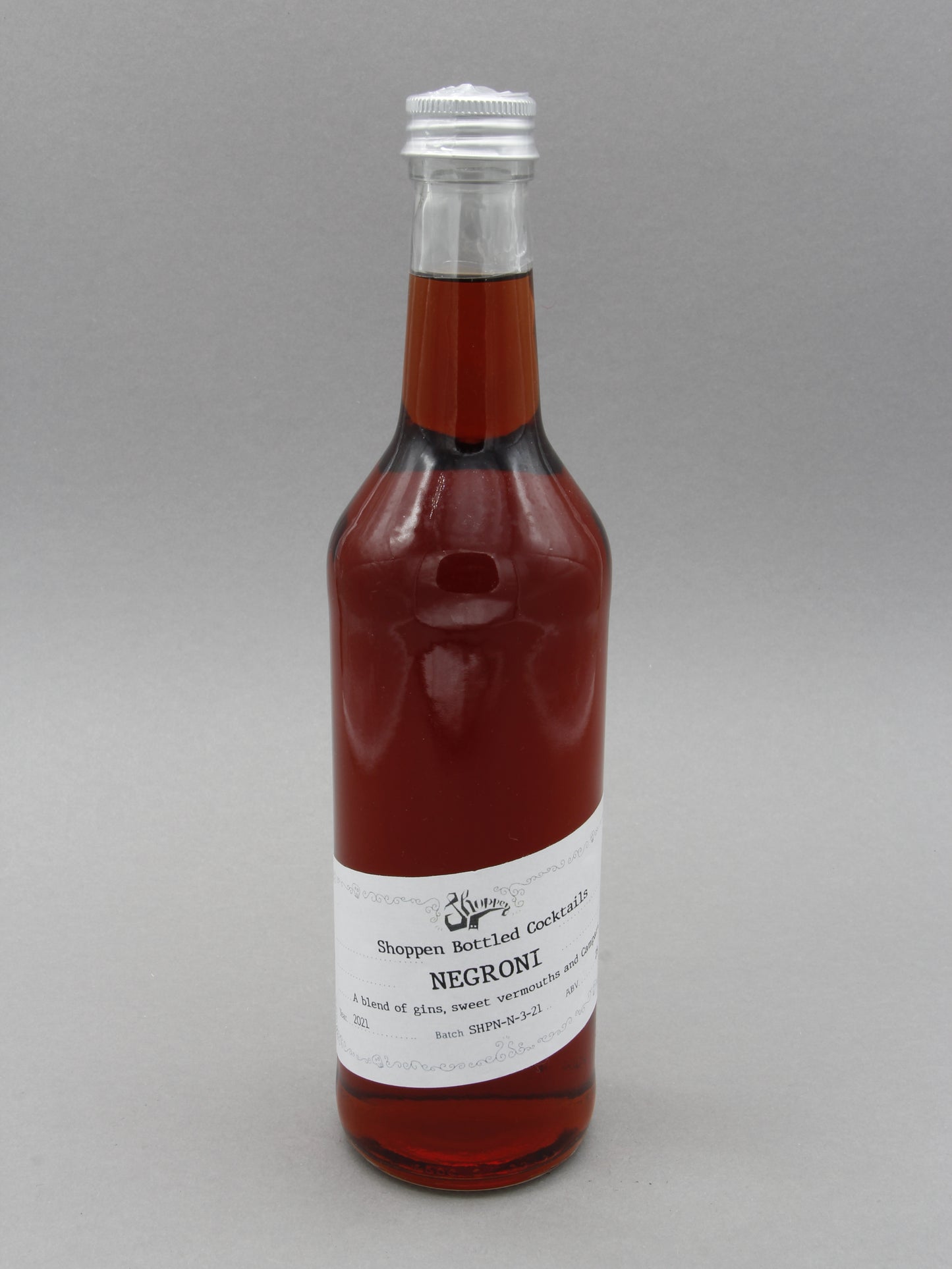 Shoppen Bottled Cocktails, Negroni (28%, 100cl)