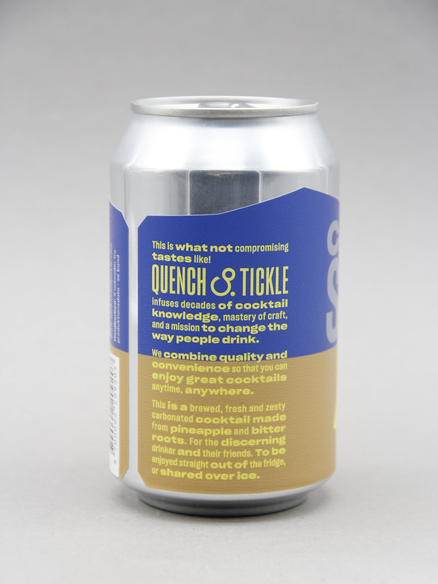 Quench & Tickle: Camping Safari, Zesty Carbonated Cocktail (4.9%, 33cl)
