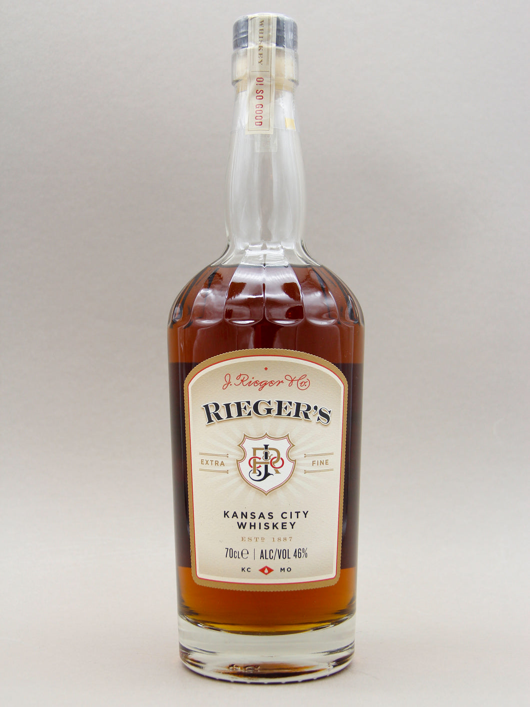 Rieger's Kansas City Whiskey (46%, 70cl)