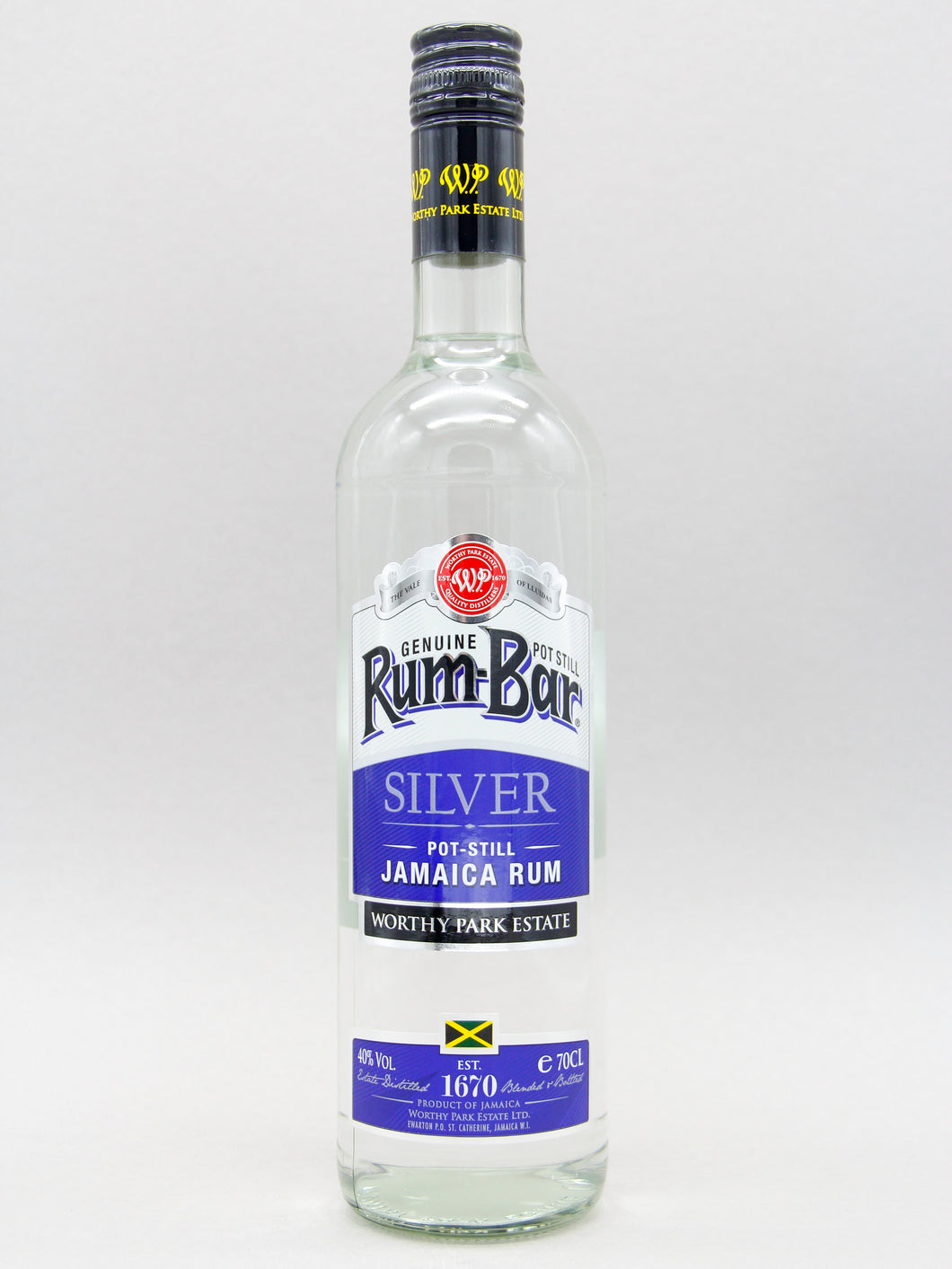 Worthy Park, Rum-Bar Silver, Jamaica Rum (40%, 70cl)