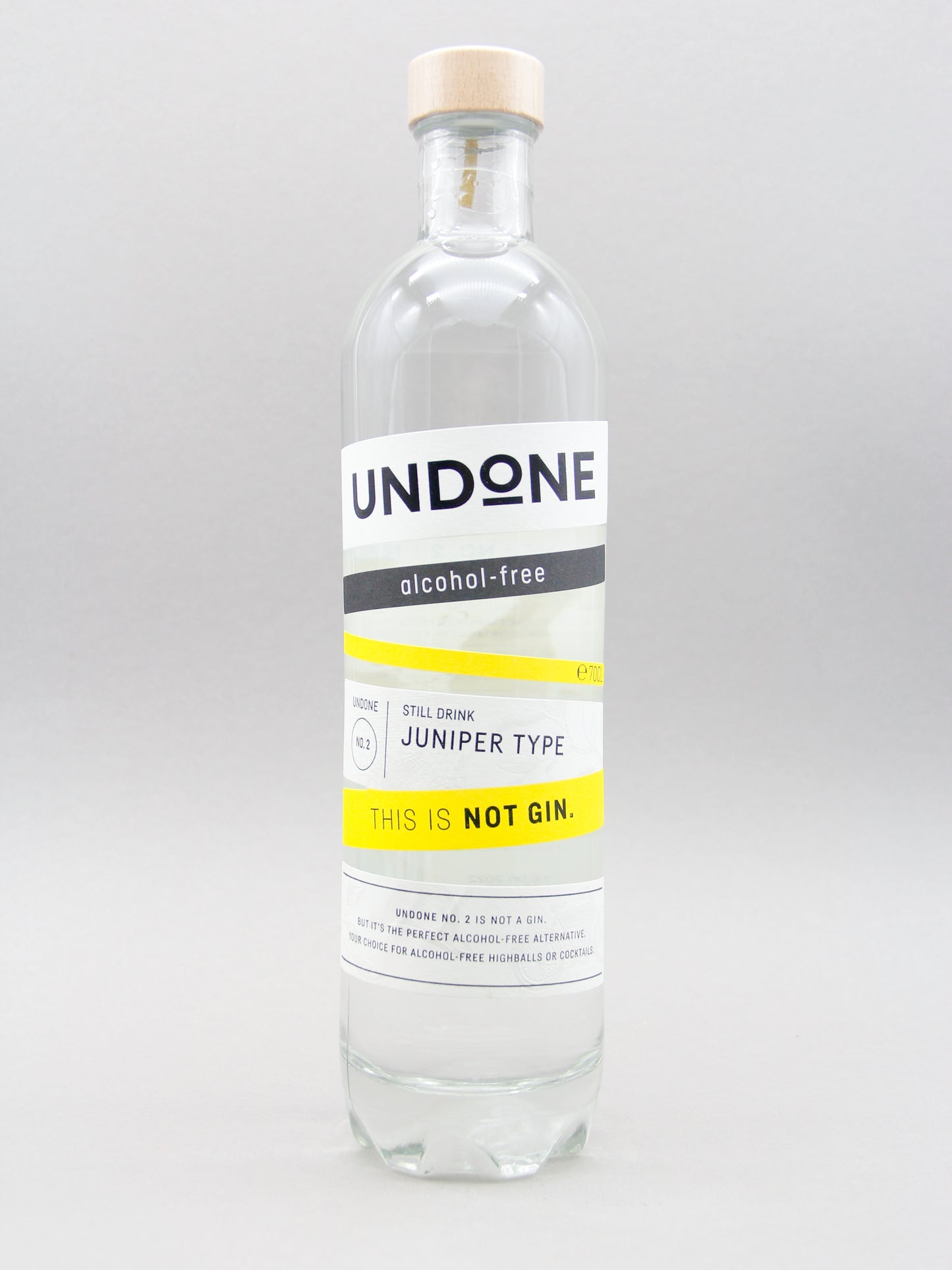 Undone, No2, Alcohol - Free (Not) Gin, Germany (0%, 70cl)