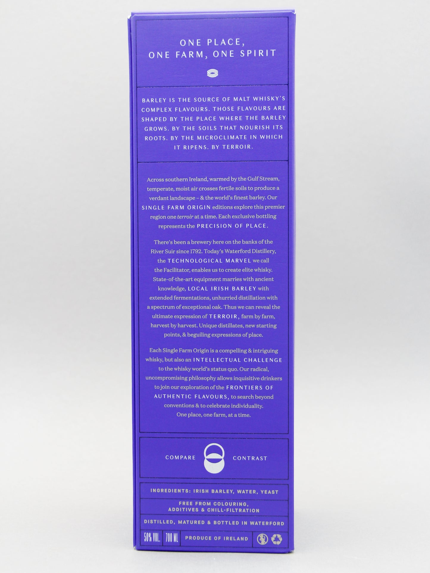 Waterford, Irish Single Malt Whiskey, Single Farm Origin, Hook Head, Edition 1.1 (50%, 70cl)