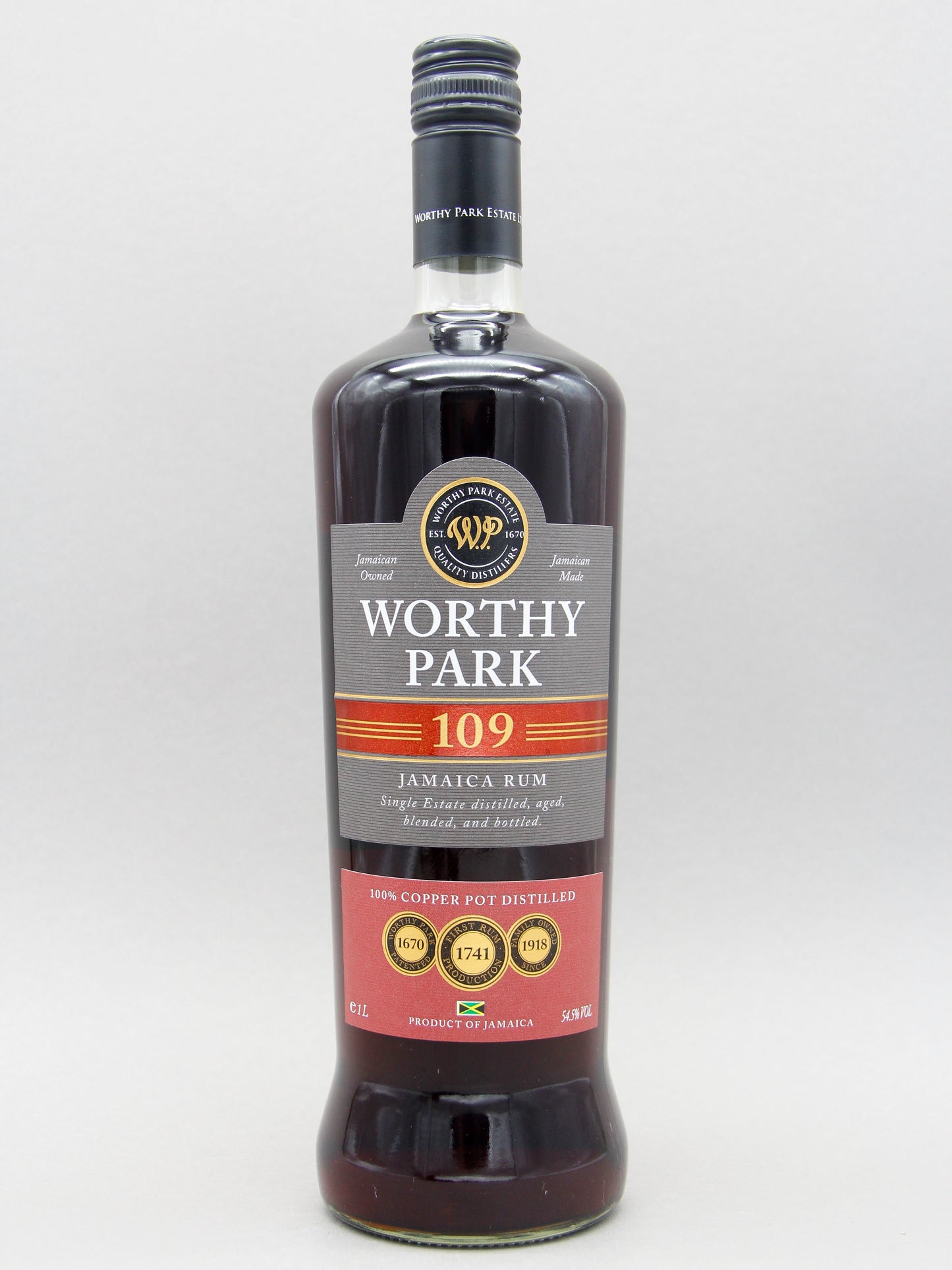 Worthy Park 109, Dark Rum, Jamaica (54.5%, 70cl)