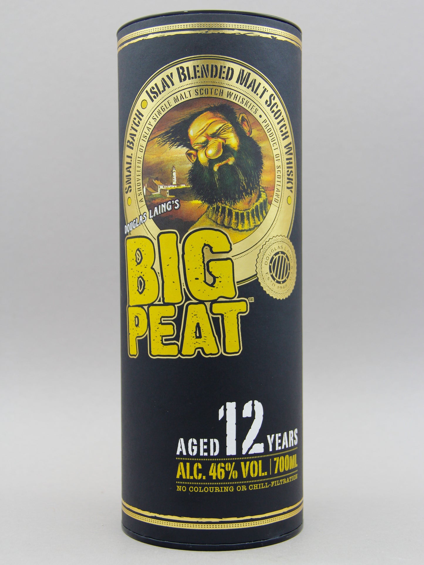 Douglas Laing's Big Peat, Aged 12 Years, Islay Blended Scotch Whisky (46%, 70cl)