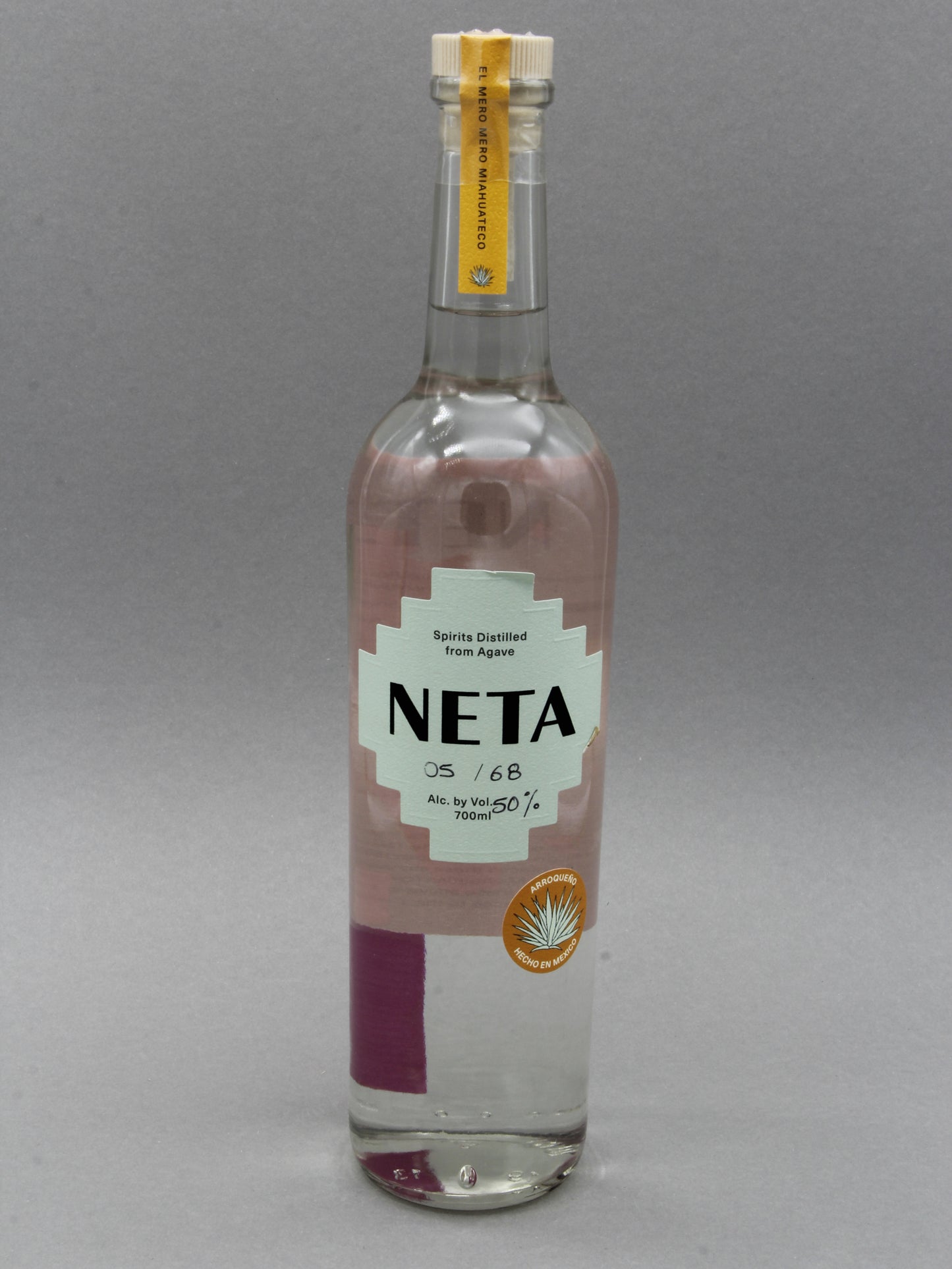 Neta, Arroqueno, Spirits Distilled From Agave, Hermogenes Vasquez, Logoche, Lachiguizo, Miahuatlán Oaxaca, ARQHMG2004 (50%, 70cl)