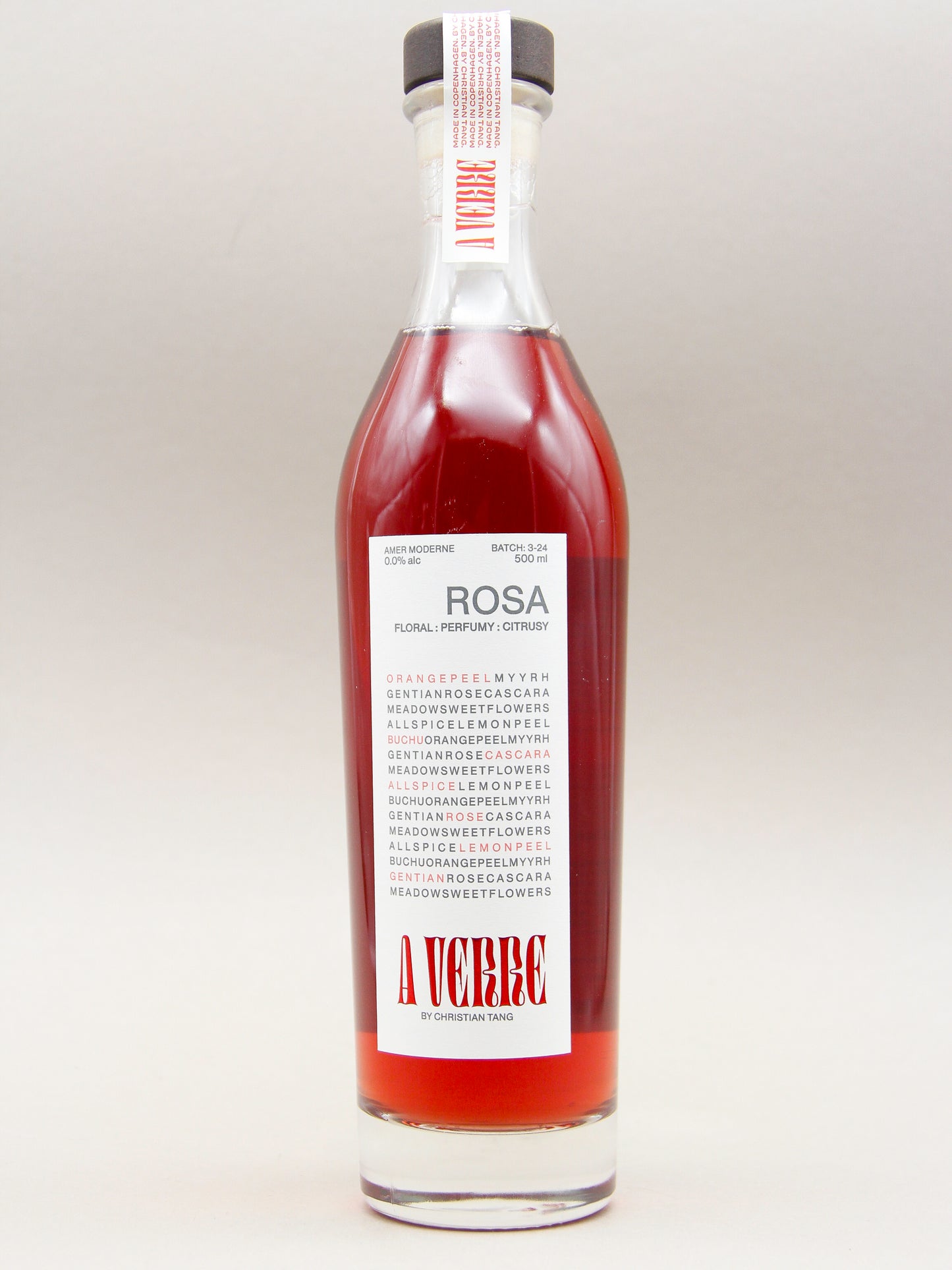 A Verre: Amaro Rosa, Non-alcoholic, Denmark (0%, 50cl)