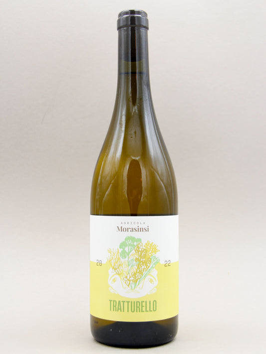 Agricola Morasinsi, Puglia IGP, Moscato Bianco 2022, Tratturello, Natural White Wine, Italy (11%, 75cl)