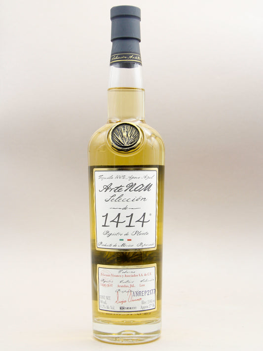 ArteNOM 1414 Tequila, Reposado 100% Agave (41.2%, 70cl)
