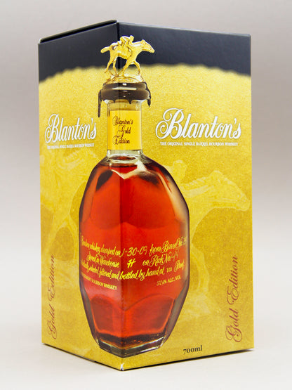 Blanton's, Gold Edition, Kentucky Straight Bourbon Whiskey (51.5%, 70cl)