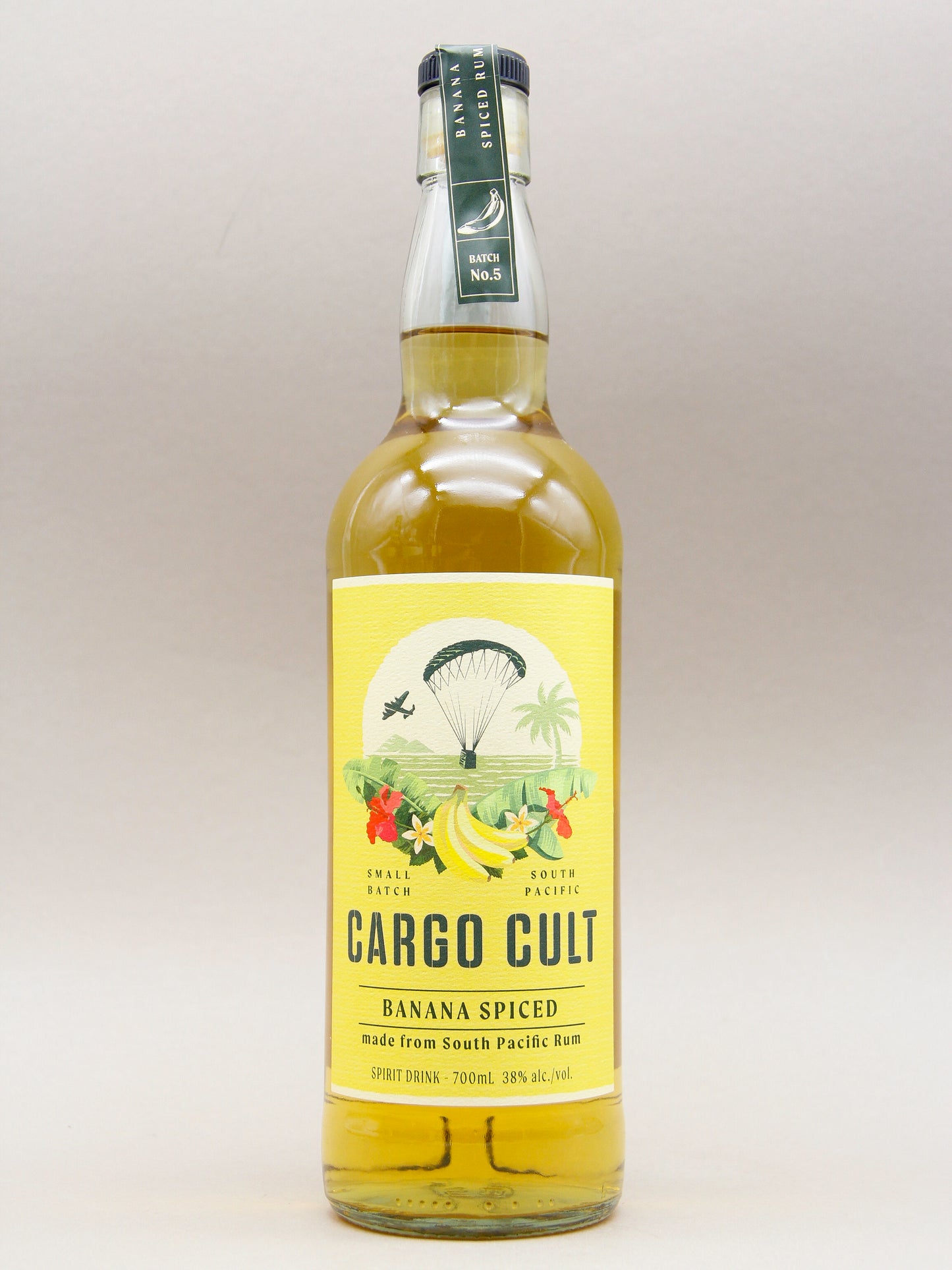 Cargo Cult, Banana Spiced, South Pacific Rum Based Spirit Drink (38.5%, 70cl)