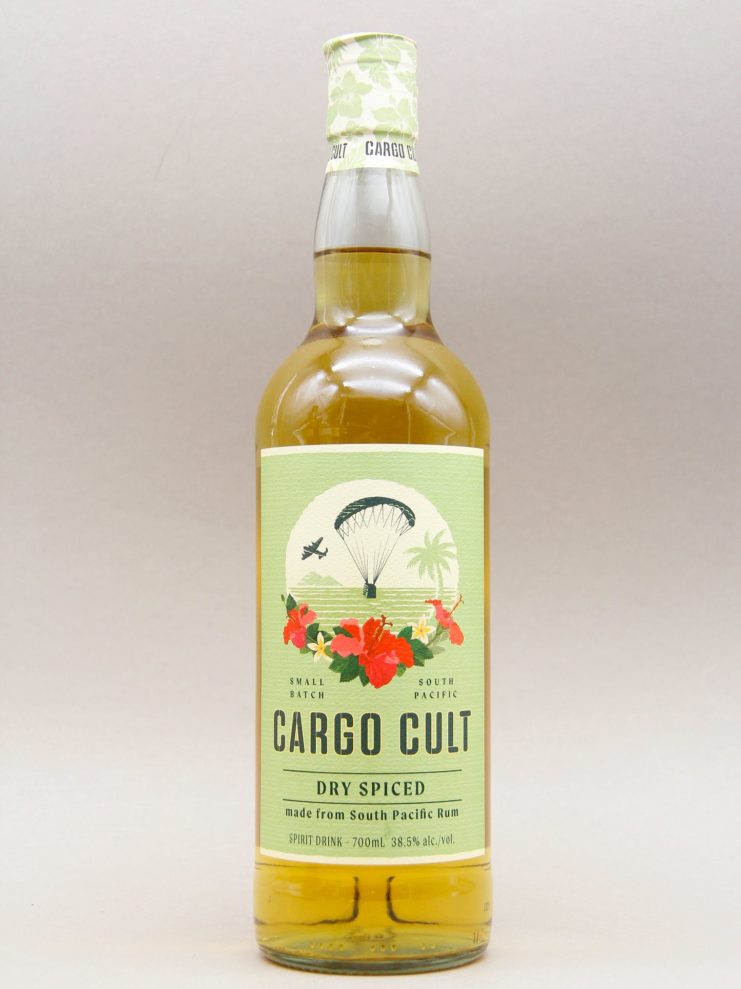 Cargo Cult, Dry Spiced, South Pacific Rum Based Spirit Drink (38%, 70cl)