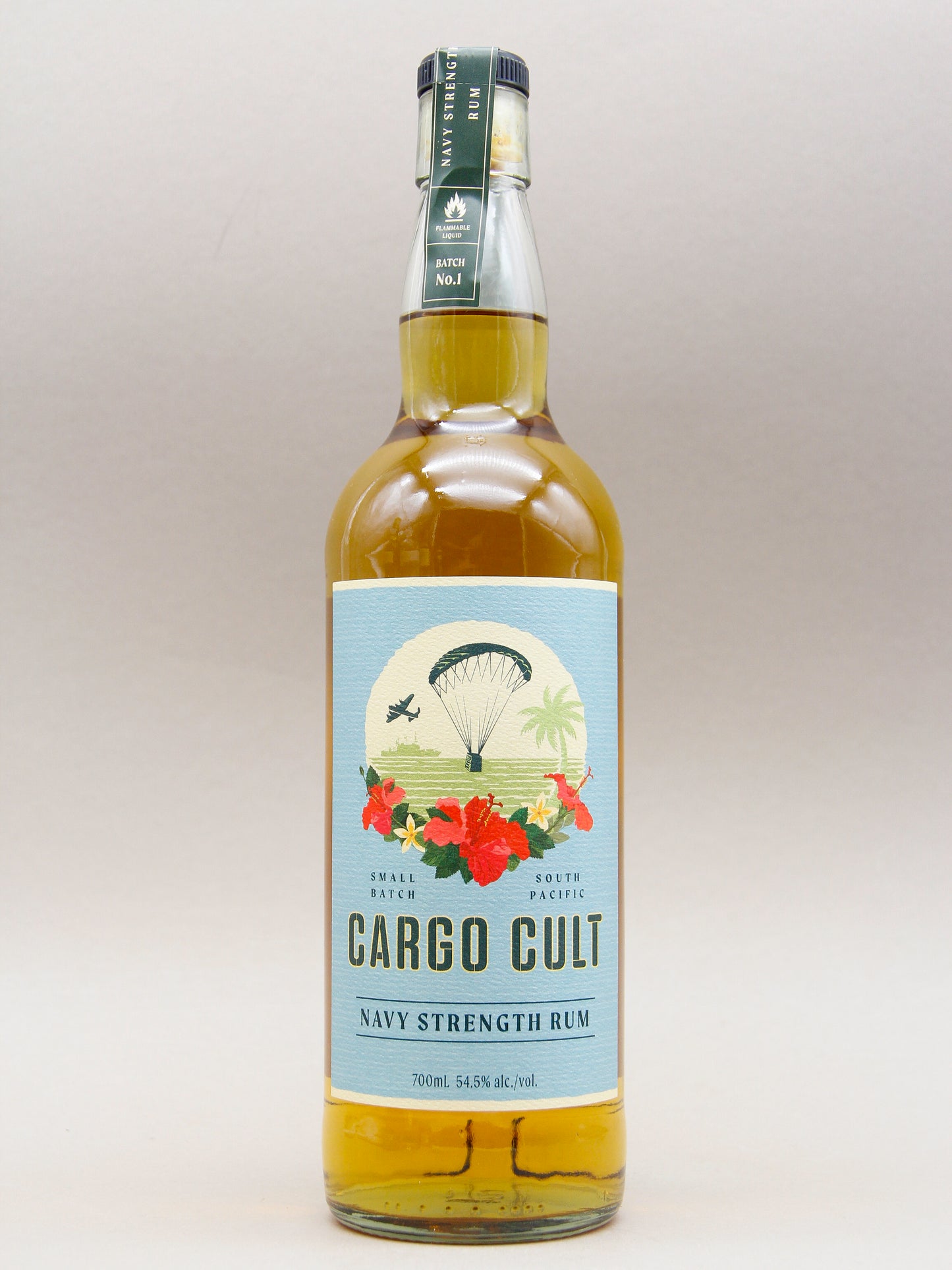 Cargo Cult, Navy Strength Rum, South Pacific Rum (54.5%, 70cl)