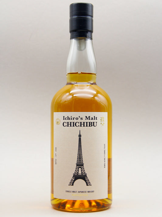 Chichibu, Ichiro's Malt, Paris Edition, 2024, Eiffel Tower vs Tokyo Tower, Japan, Single Malt Whisky (50.5%, 70cl)