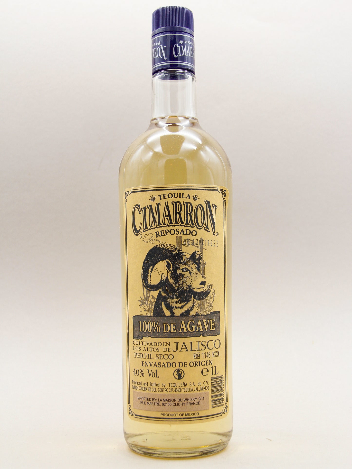 Cimarron, Tequila, Reposado (40%, 100cl)