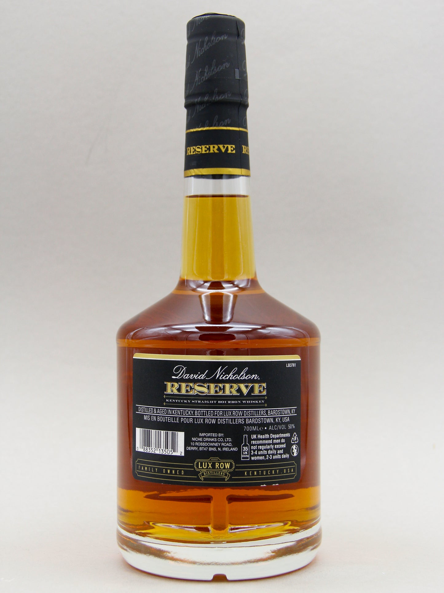 David Nicholson, Reserve, Kentucky Straight Bourbon Whiskey (50%, 70cl)