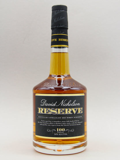 David Nicholson, Reserve, Kentucky Straight Bourbon Whiskey (50%, 70cl)