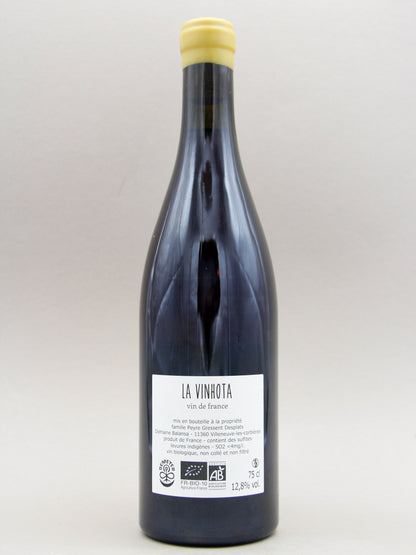 Domaine Balansa, La Vinhota, 2022, Natural Red Wine, France (12.8%, 75cl)