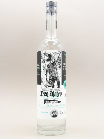 Don Mateo, De La Sierra Manso Sahuayo, Legado 8 Años, Mezcal Artesanal, Mexico (48%, 70cl)