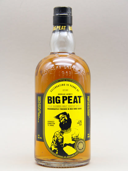 Douglas Laing's Big Peat, 15th Anniversary Edition, Red Wine Cask, Islay Blended Malt Scotch Whisky (50%, 70cl)