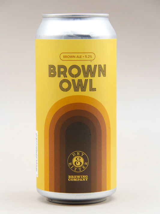 Dry & Bitter: Brown Owl, Brown Ale (5.2%, 44cl CAN)