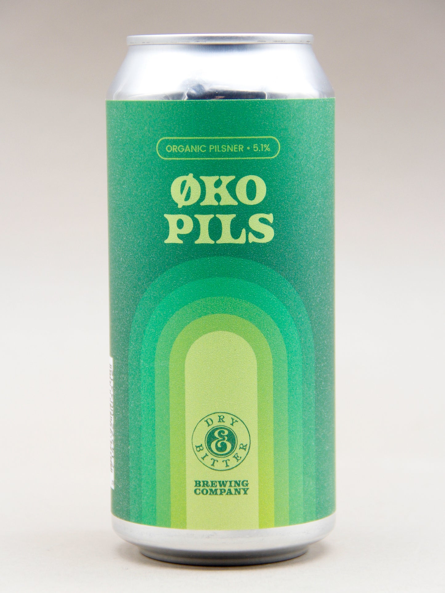 Dry & Bitter: Øko Pils, Organic Pilsner (5.1%, 44cl CAN)
