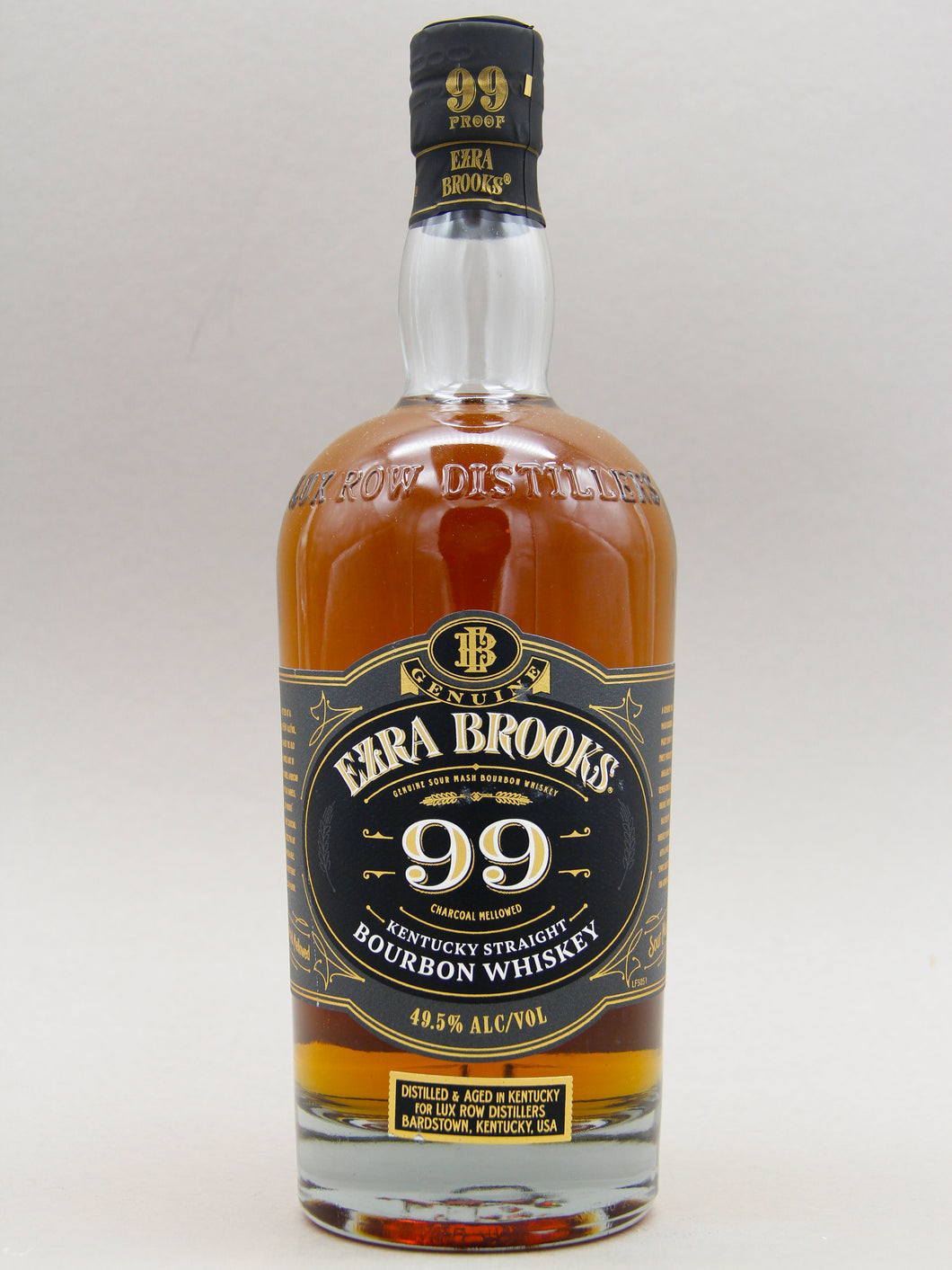 Ezra Brooks, 99 proof, Kentucky Straight Bourbon Whiskey (49.5%, 70cl)