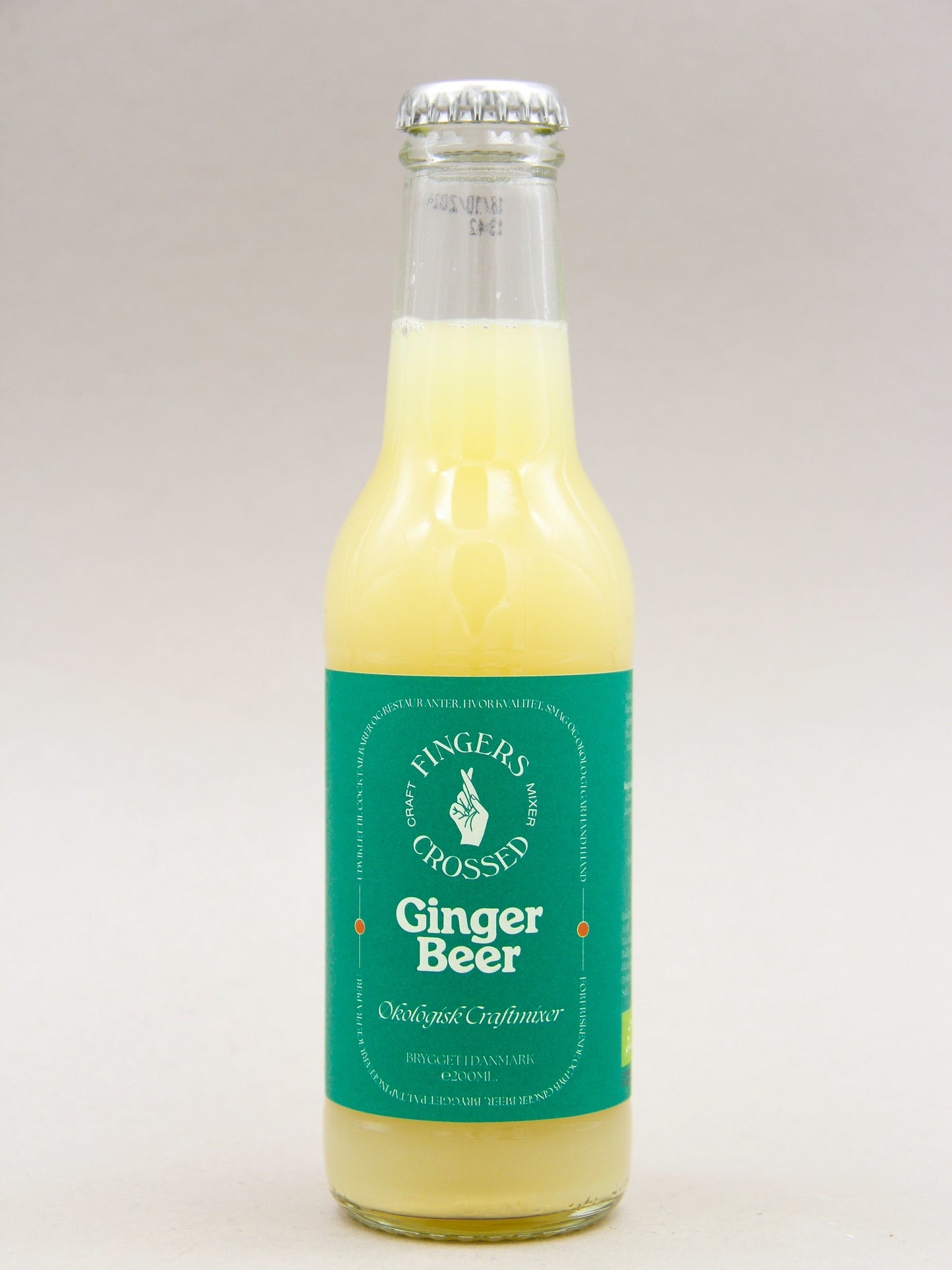 Fingers Crossed, Ginger Beer, Denmark, Organic (20cl)