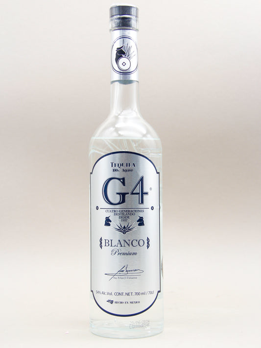 G4 Tequila, 108 Proof, Blanco (54%, 70cl)