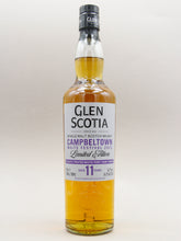 Load image into Gallery viewer, Glen Scotia 11 Years Old, Campbeltown Malts Festival 2023, Limited Edition, Single Malt Scotch Whisky, Lightly Peated White Port Cask Finish, Campbeltown, Scotland (54.7%, 70cl)
