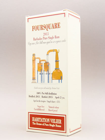 Habitation Velier, Foursquare Distilled 2013 Bottled 2015, Barbados Rum (64%, 70cl)