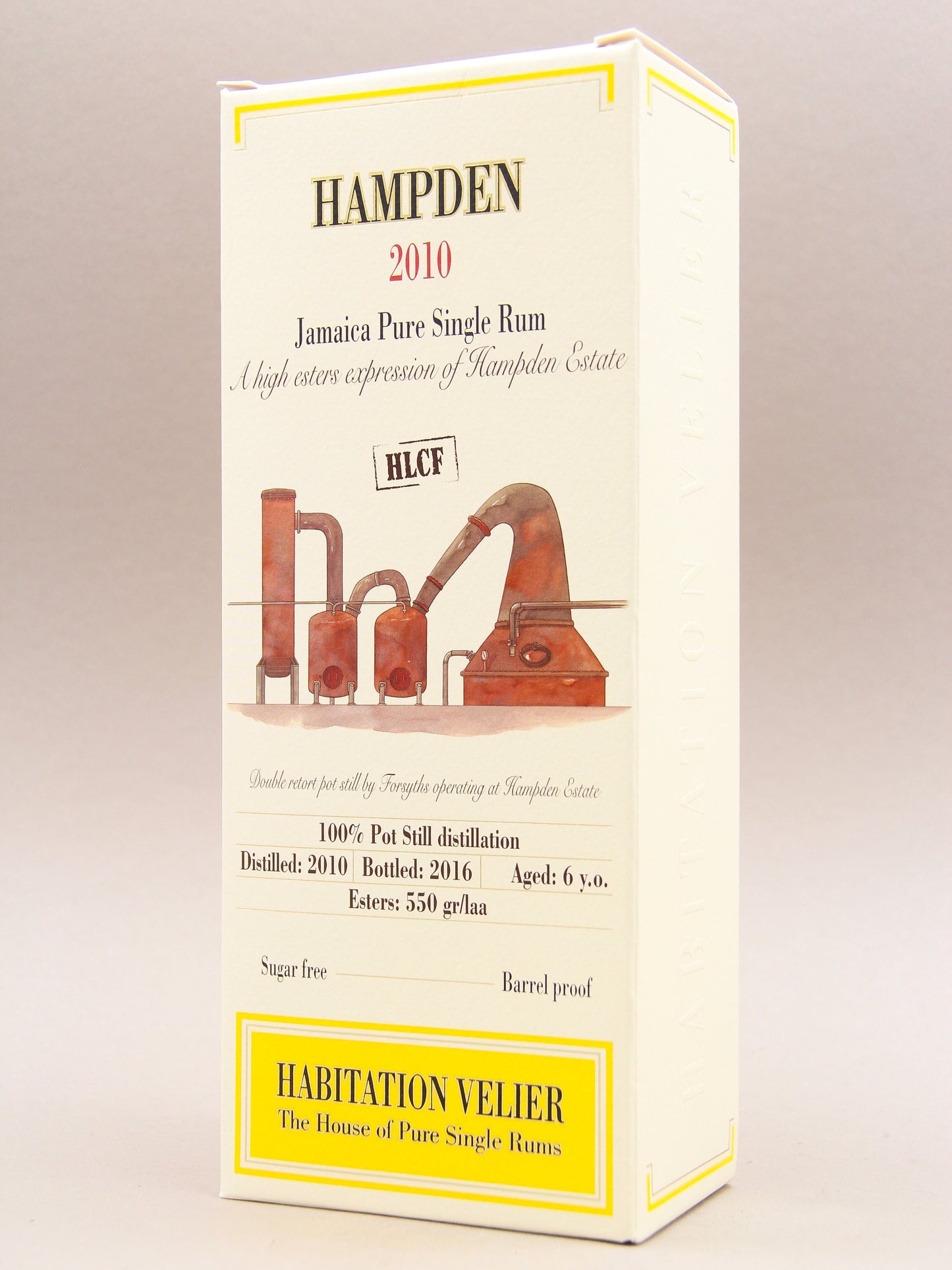 Habitation Velier, Hampden 2010 HLCF, 6 Years Jamaica Rum (68,5%, 70cl)