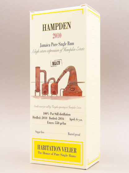 Habitation Velier, Hampden 2010 HLCF, 6 Years Jamaica Rum (68,5%, 70cl)